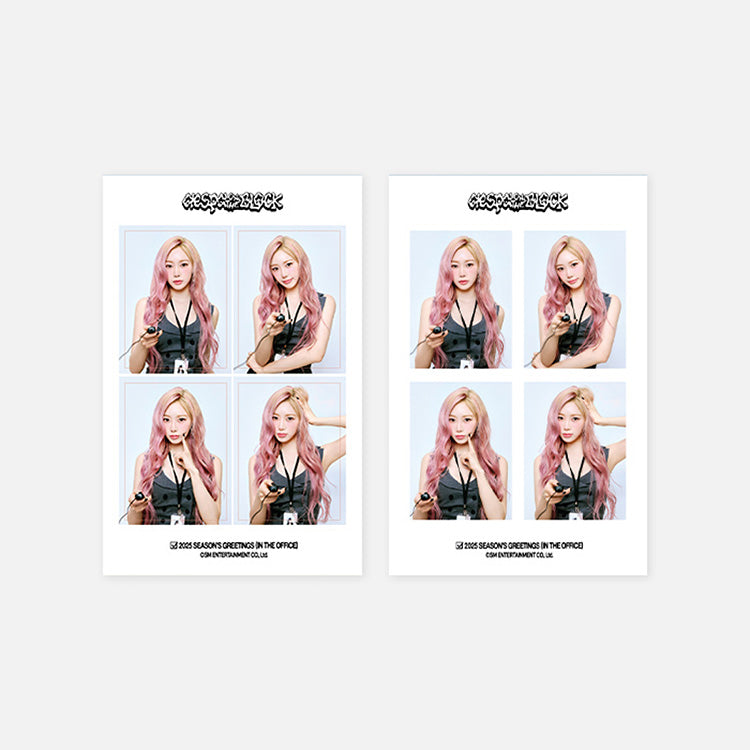 aespa aepisode トレカ 4枚セット aespa - 4-Cut Photo Set [2025 SM ARTIST Season's Greetings