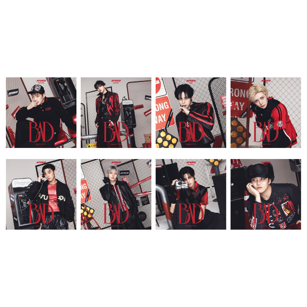 ATEEZ - BAD [5th JP Single Album - Member Solo Edition] - K PLACE