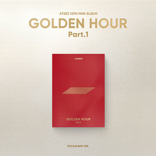 ATEEZ - GOLDEN HOUR : Part.1 [10th Mini Album - POCA Ver.] - K PLACE