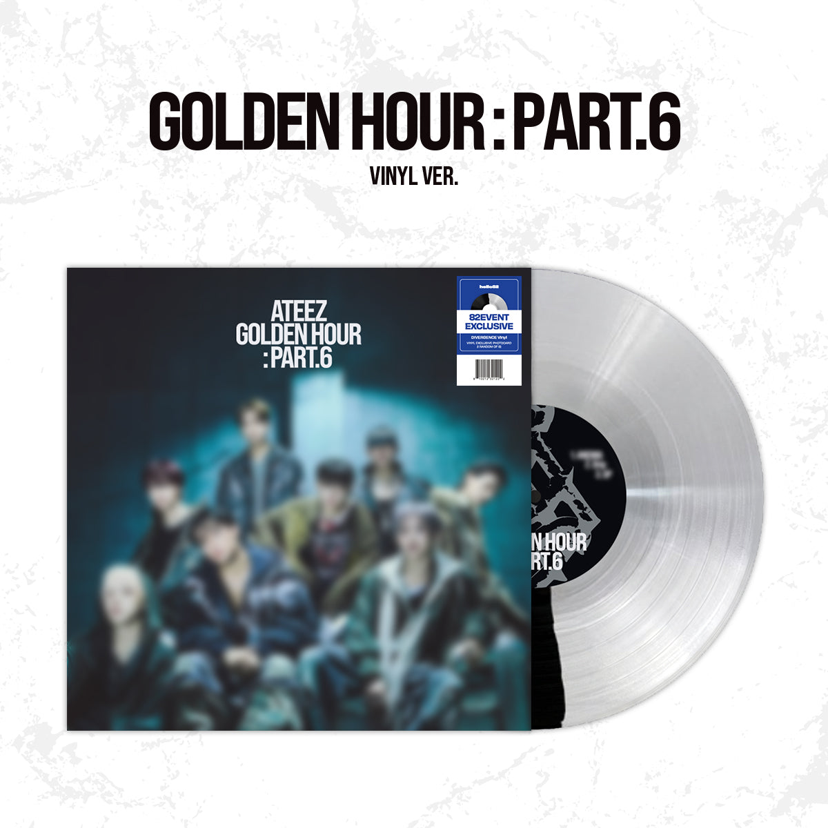その他 ATEEZ LP ATEEZ - GOLDEN HOUR : Part.6 [15th Mini Album - 82EVENT Exclusive
