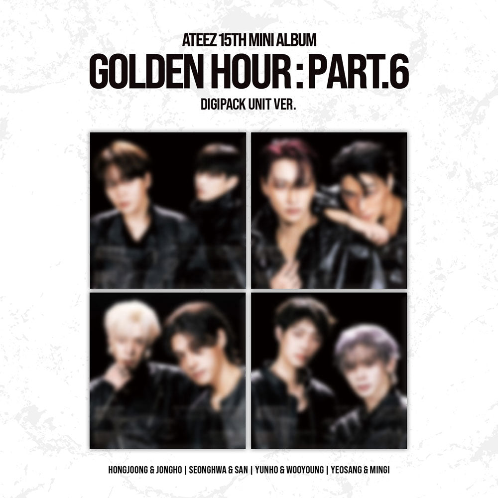 ATEEZ - GOLDEN HOUR : Part.6 [15th Mini Album - Digipack Unit Ver
