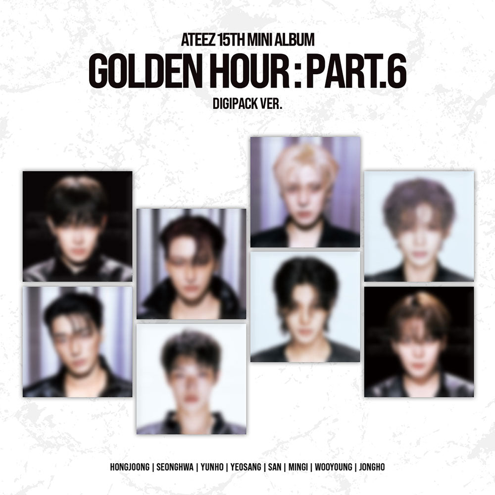 ATEEZ - GOLDEN HOUR : Part.6 [15th Mini Album - Digipack Ver.] - K