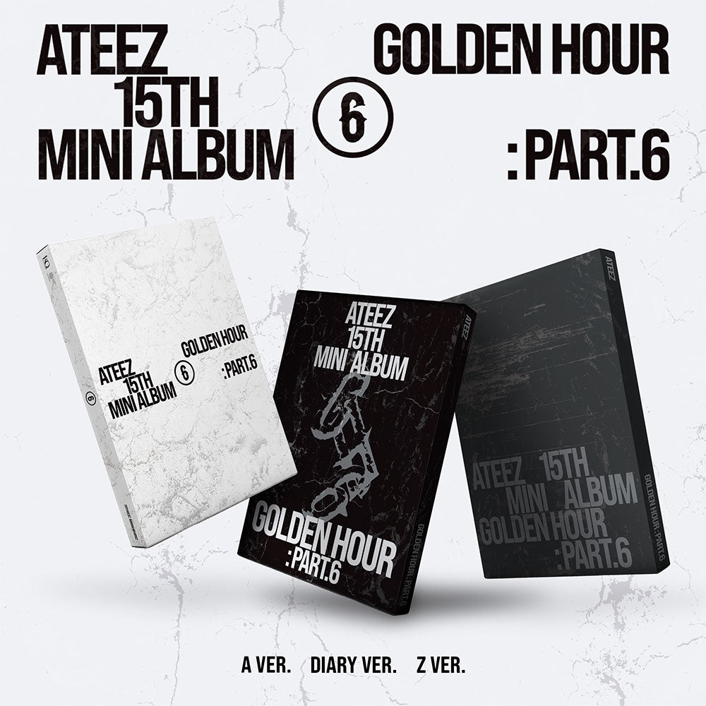 ATEEZ - GOLDEN HOUR : Part.6 [15th Mini Album] - K PLACE