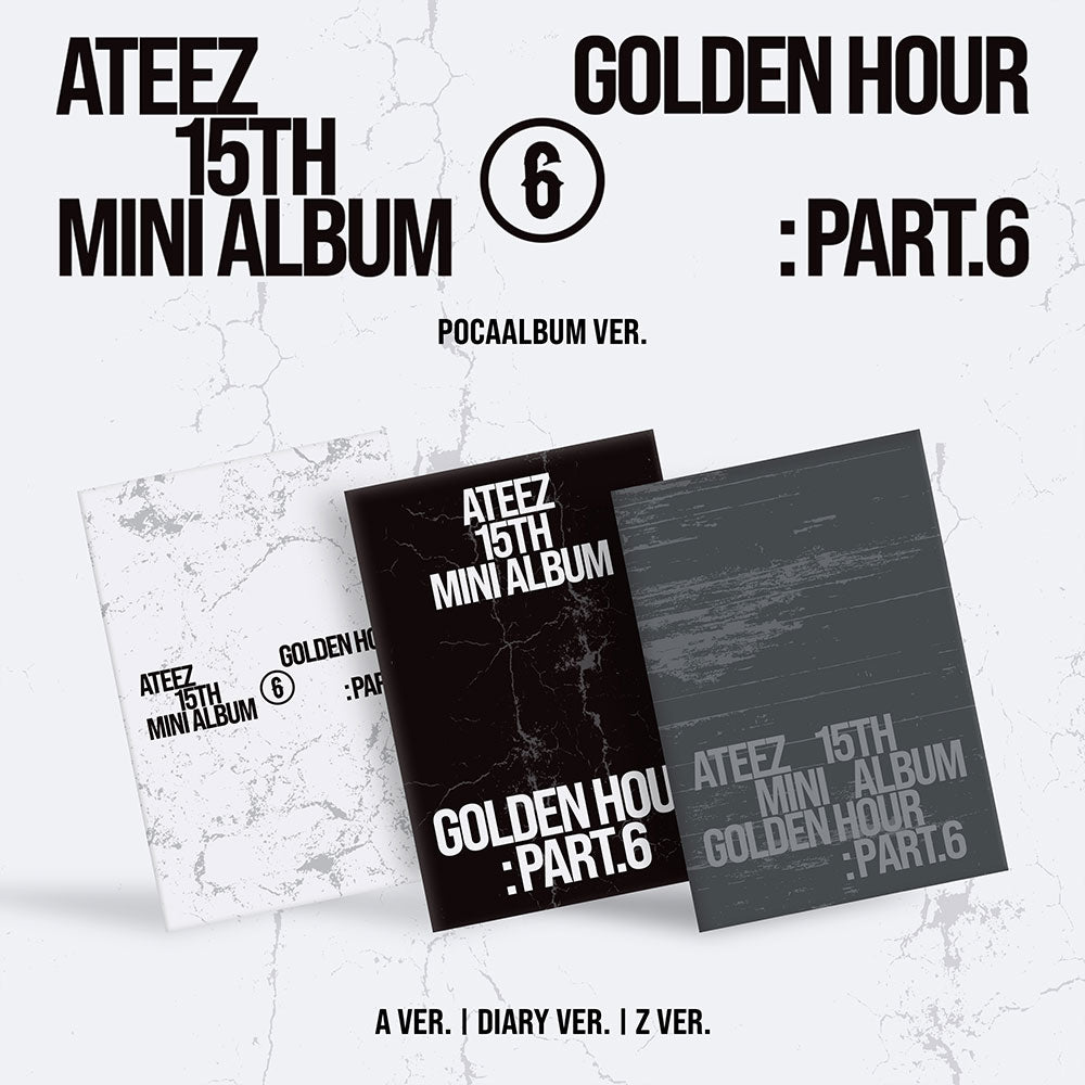 ATEEZ - GOLDEN HOUR : Part.6 [15th Mini Album - POCA Ver.] - K PLACE
