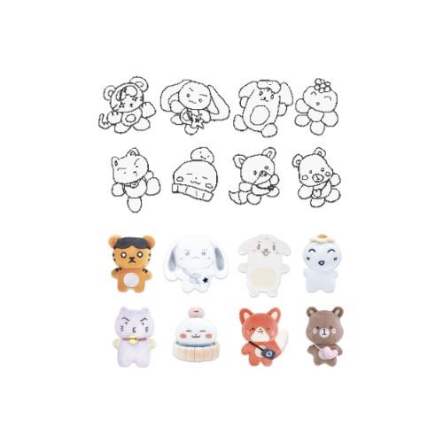ateez 8room アイロンステッカー セット コンプリート ATEEZ - Iron-On Custom Sticker (S-Character) ['8ROOM' 7th