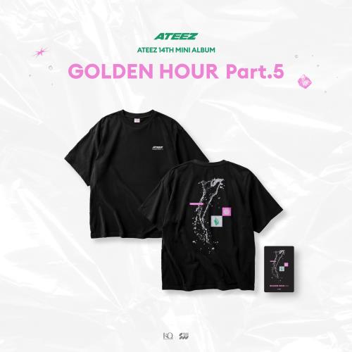 ATEEZ - Short Sleeve T-Shirt [GOLDEN HOUR : Part.5 POP-UP Store