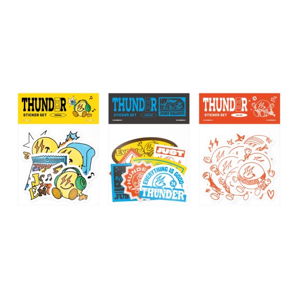 ATEEZ - Sticker Set [THUNDER 2024 POP-UP MD] - K PLACE