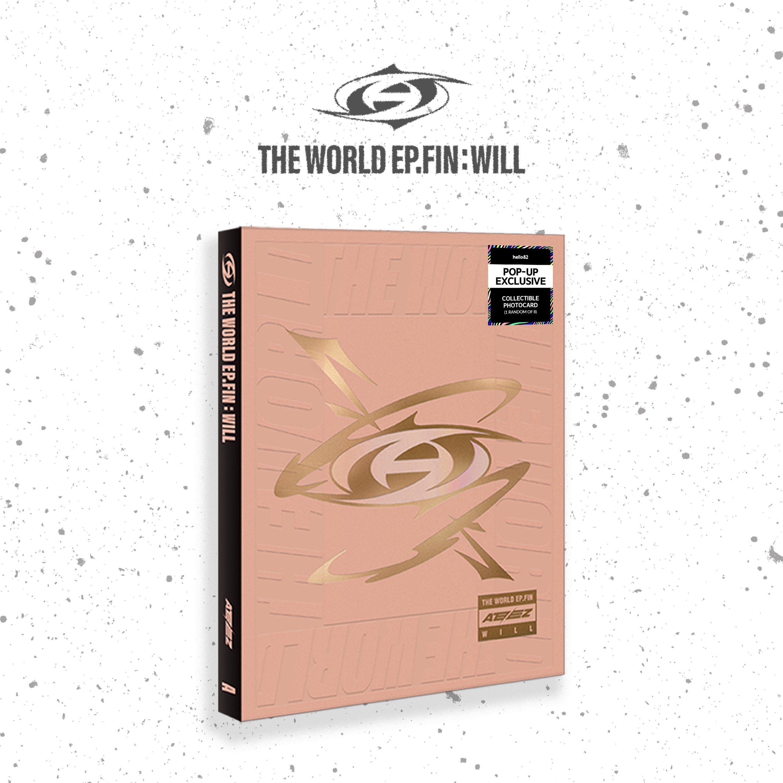 ATEEZ - THE WORLD EP.FIN : WILL [2nd Album - U.S. Exclusive POP-UP