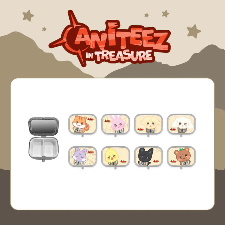 ATEEZ - Treasure Tin Case [ANITEEZ IN TREASURE Official MD] - K PLACE