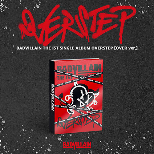 BADVILLAIN - OVERSTEP [1st Single Album] - K PLACE