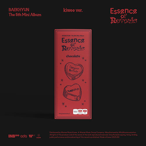BAEKHYUN - Essence of Reverie [5th Mini Album - kiwee Ver.] - K PLACE
