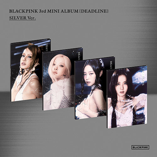 BLACKPINK - DEADLINE [3rd Mini Album - SILVER Ver.] - K PLACE