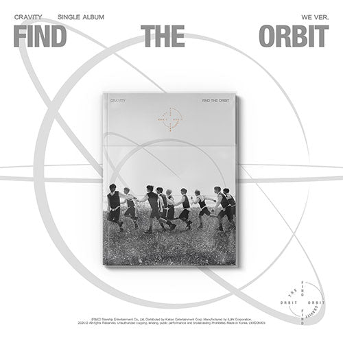 FIND The ORBIT CRAVITY ヒョンジュン ラキドロ サイン入り CRAVITY - FIND THE ORBIT [1st Single Album - WE Ver.] - K PLACE