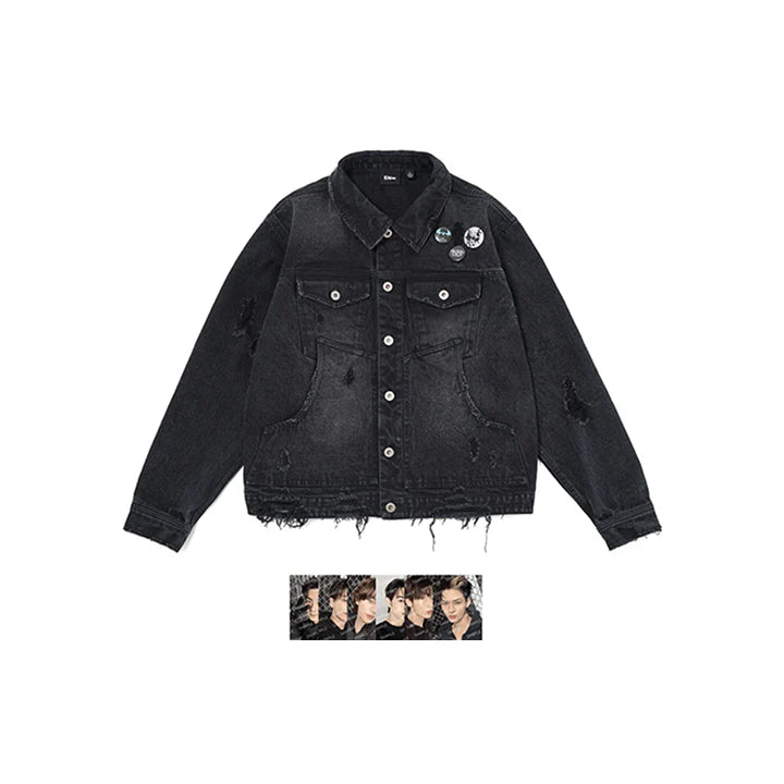 ENHYPEN BLOOD SAGA ソウルコン デニムジャケット ジェイ ENHYPEN - Denim Jacket ['BLOOD SAGA' WORLD TOUR Official MD] - K PLACE