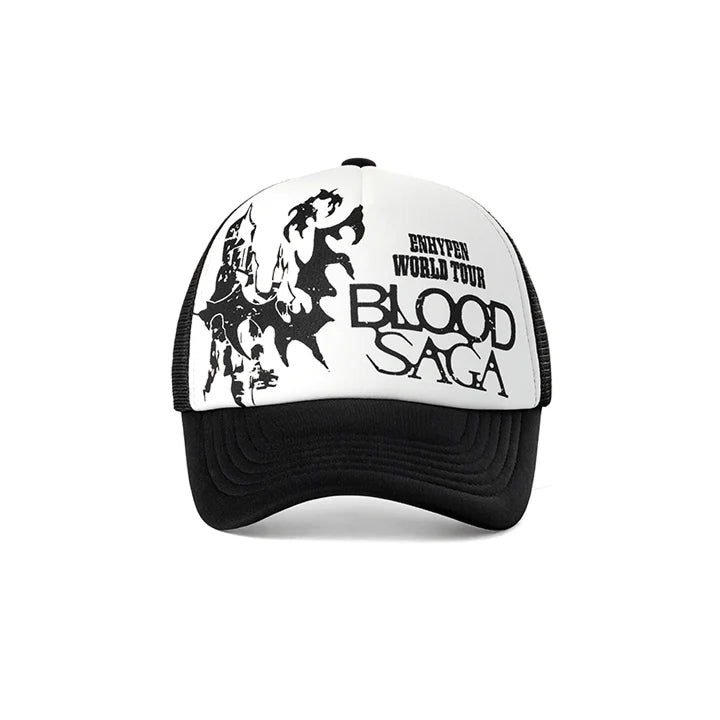 ENHYPEN BLOOD SAGA グッズ キャップ ネックレス ENHYPEN - Trucker Cap ['BLOOD SAGA' WORLD TOUR Official MD] - K PLACE