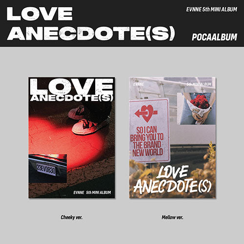 EVNINE 5th MINI ALBUM LOVE ANECDOTE(S)専用 EVNNE - LOVE ANECDOTE(S) [5th Mini Album - POCA Ver.] - K PLACE