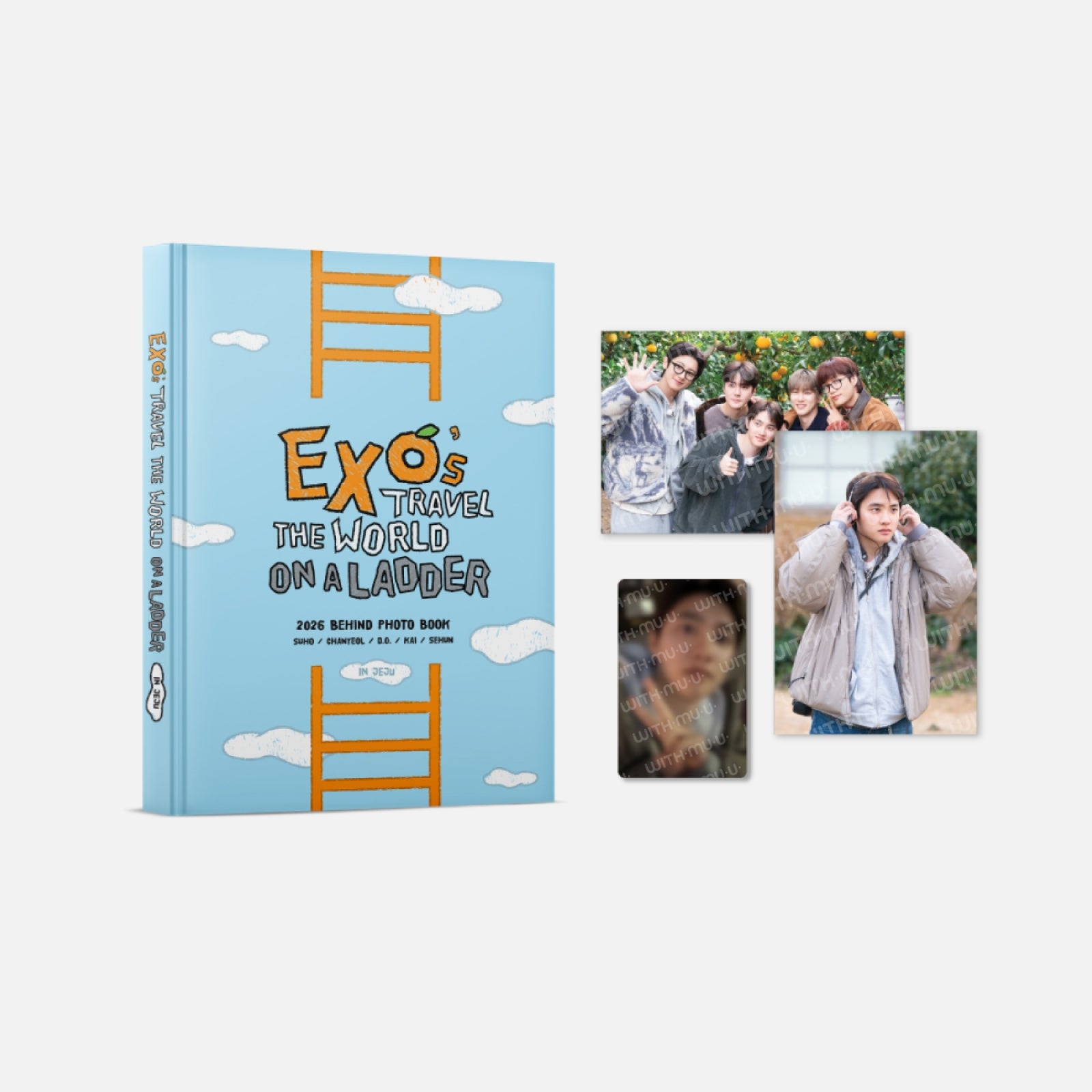 EXO - Behind-the-Scenes Photobook [2026 'EXO's Travel The World On