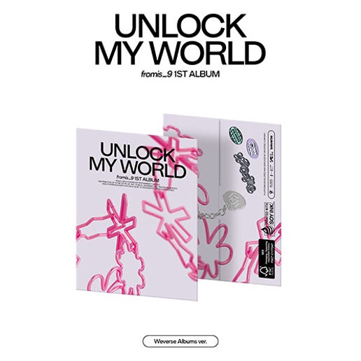 fromis_9 - Unlock My World [1st Album - Weverse Ver.] - K PLACE