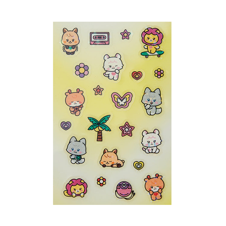 G)I-DLE - Minini Clear Sticker Ver. 2 [KLAXON POP-UP Official MD