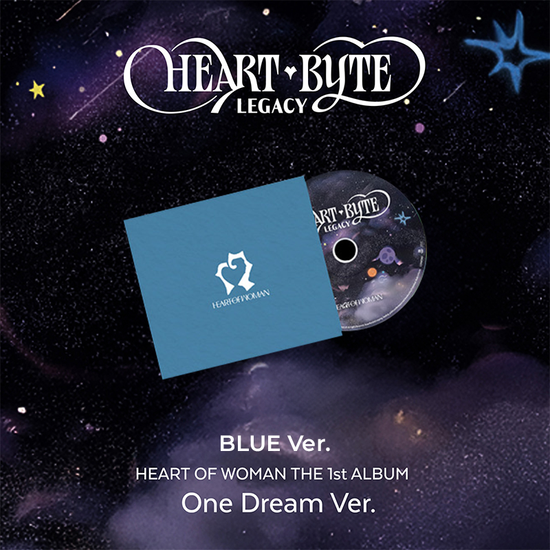 HEART OF WOMAN - Heart Byte : LEGACY [1st Album - One Dream Ver