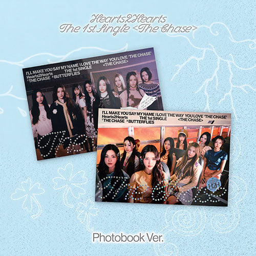 Hearts2Hearts - The Chase [1st Single Album - Photobook Ver.] - K