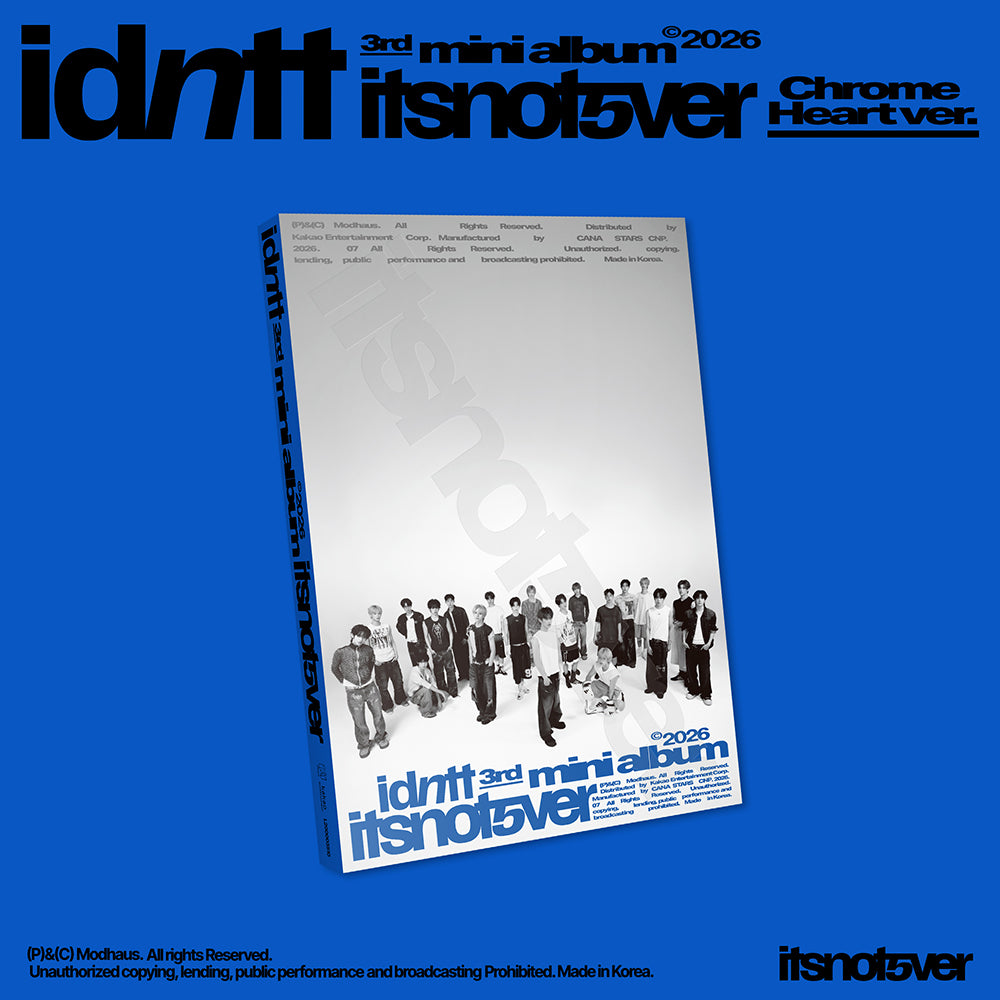 idntt itsnot5ver - itsnotover [3rd Mini Album] - K PLACE