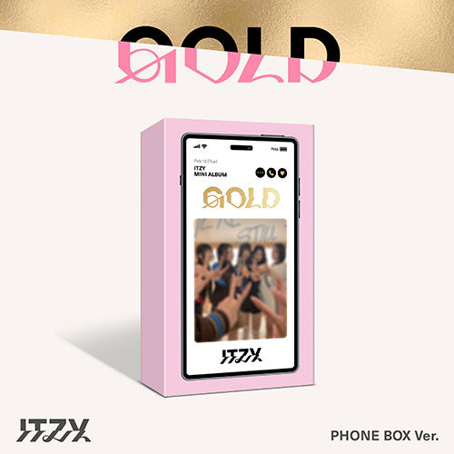ITZY - GOLD [9th Mini Album - Phone Box Ver.] - K PLACE