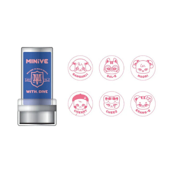 IVE - MINIVE Stamp [WELCOME TO MINIVE SCHOOL POP-UP Official MD