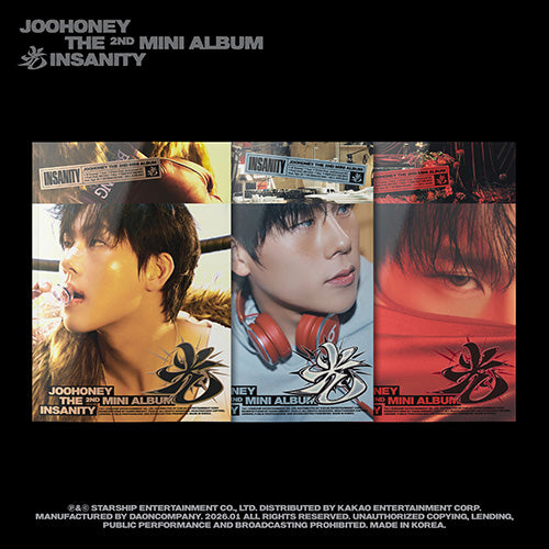 JOOHONEY - 光 (INSANITY) [2nd Mini Album] - K PLACE