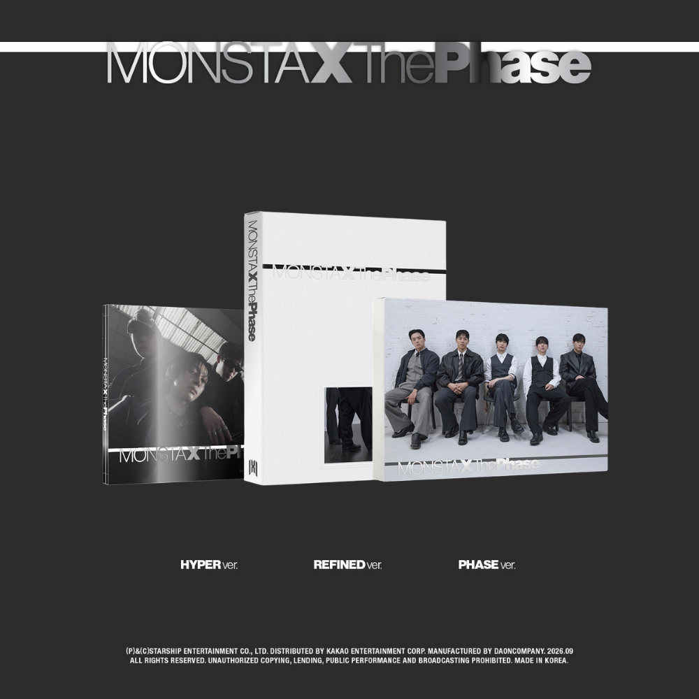 MONSTA X - The Phase [EP Album] - K PLACE