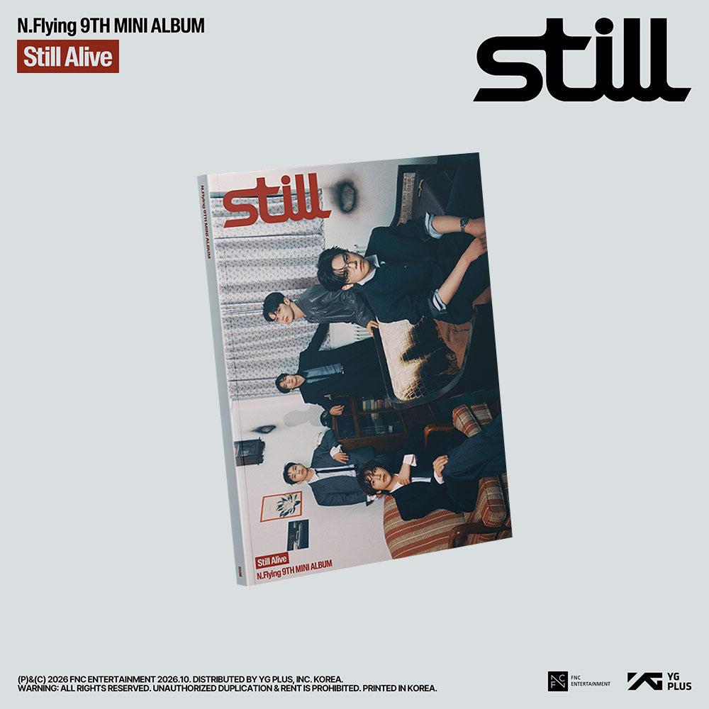N.Flying アルバム CD 3点セット N.Flying - Still [9th Mini Album - Photobook Ver.] - K PLACE