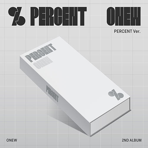 ONEW - PERCENT [2nd Album - Digipack Ver.] - K PLACE