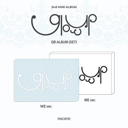 RESCENE Glow Up QRver 全員サイン RESCENE - Glow Up [2nd Mini Album - QR Ver.] - K PLACE