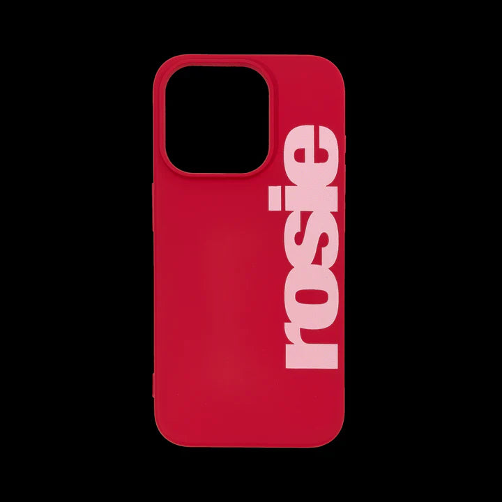 限定価格！【rosie】ROSE iPhoneケース15pro トレカ付 未使用 ROSÉ - Red rosie Color Phone Case [rosie APT Official MD] - K PLACE