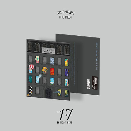 SEVENTEEN - 17 IS RIGHT HERE [1st Best Album - Weverse Ver.] - K PLACE