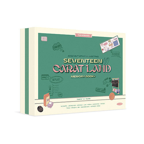 SEVENTEEN - 2022 SEVENTEEN in CARAT LAND [Memory Book+ Digital