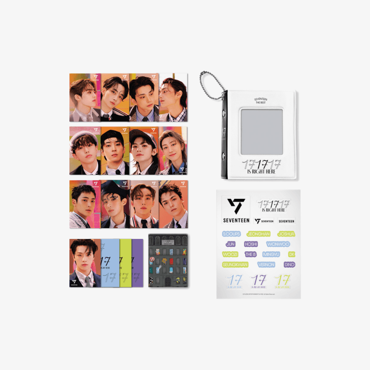 SEVENTEEN - Lenticular Mini Card Binder [17 IS RIGHT HERE Official