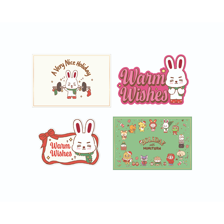 SEVENTEEN - Postcard Set [HOLIDAY with MINITEEN Official MD] - K PLACE