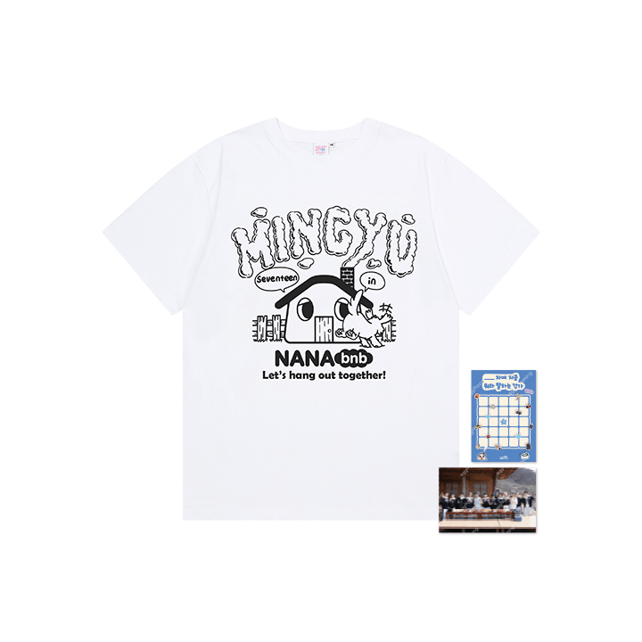 SEVENTEEN - T-Shirt MINGYU [NANA bnb with SEVENTEEN Official MD