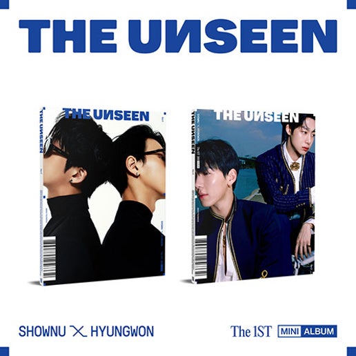 MONSTA X THE UNSEEN SEEN ver ショヌ セット SHOWNU X HYUNGWON - THE UNSEEN [1st Mini Album] - K PLACE
