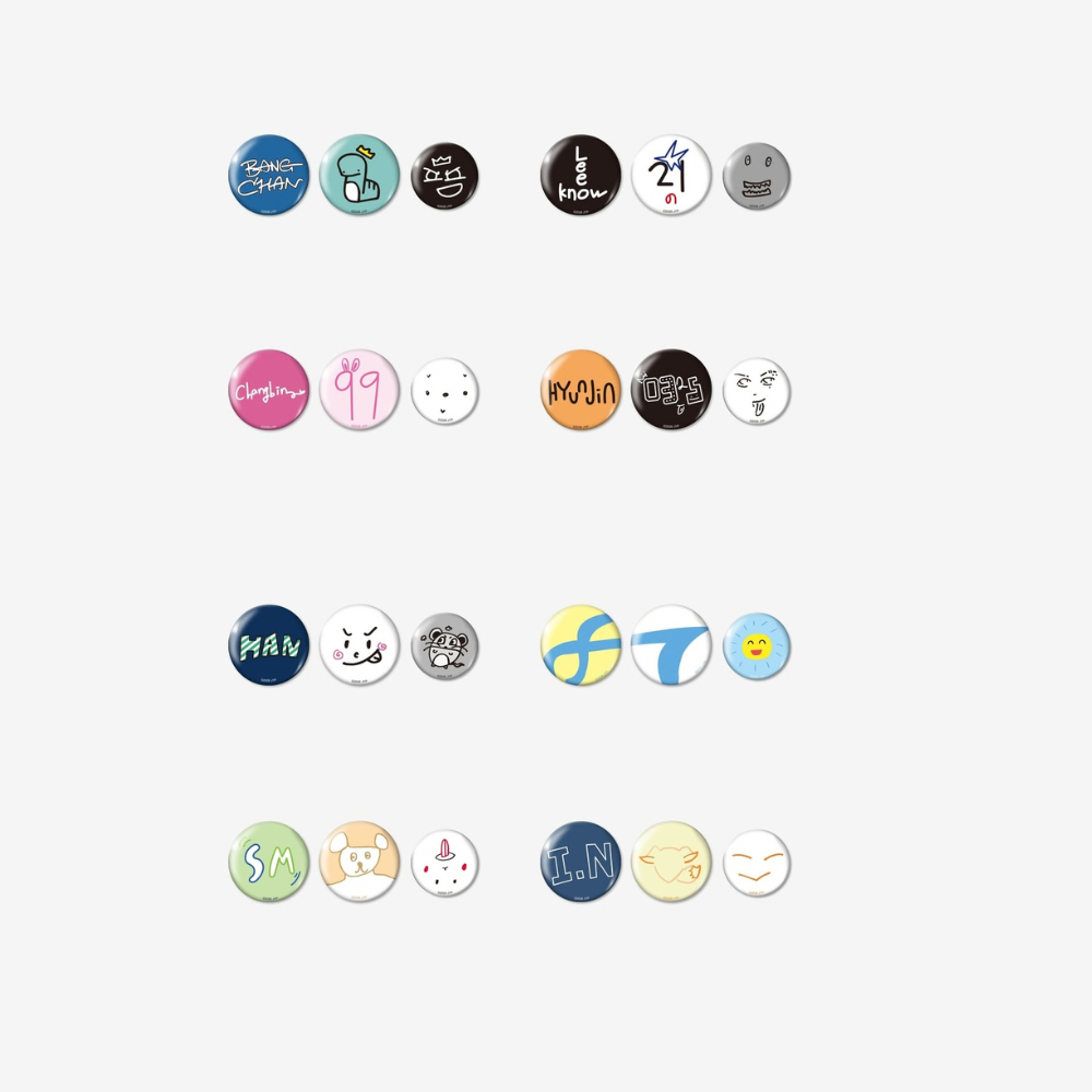 Stray Kids - Badge Set ['RUN IT JAPAN' World Tour Official MD] - K