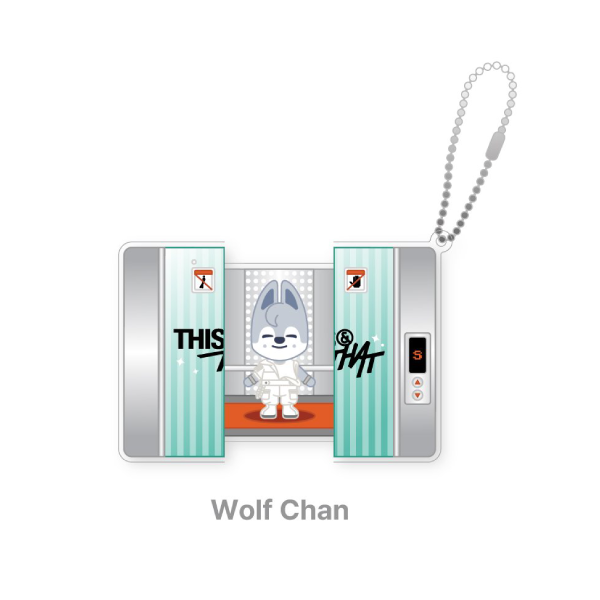 Stray Kids - SKZOO Capsule Acrylic Keyring [THIS & THAT POP-UP