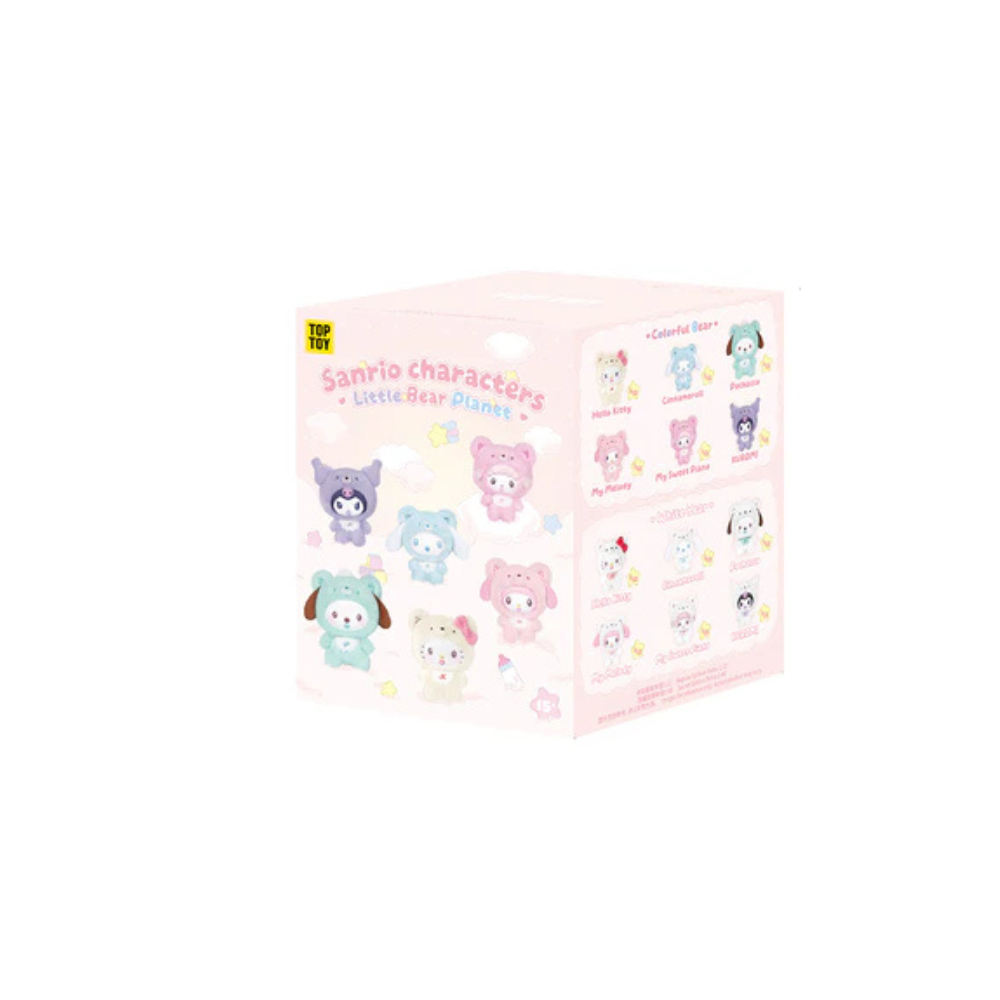 TOPTOY x SANRIO - Little Bear Planet Series Plush Pendant Blind