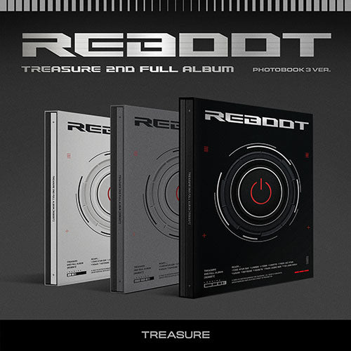 treasure reboot アルバム　ver.1 ver.2 ver.3 TREASURE - REBOOT [2nd Album - Photobook Ver.] - K PLACE