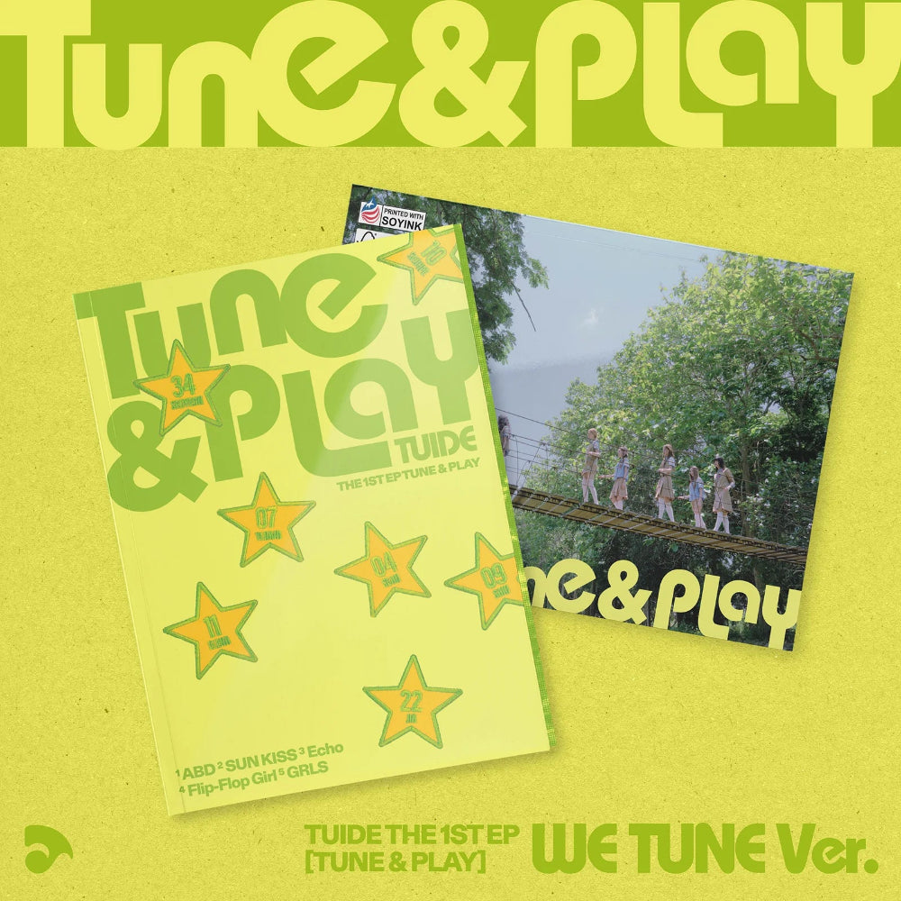 tuide 新品未開封アルバム　we tune　we play　10set20枚 TUIDE - TUNE & PLAY [1st EP Album] - K PLACE