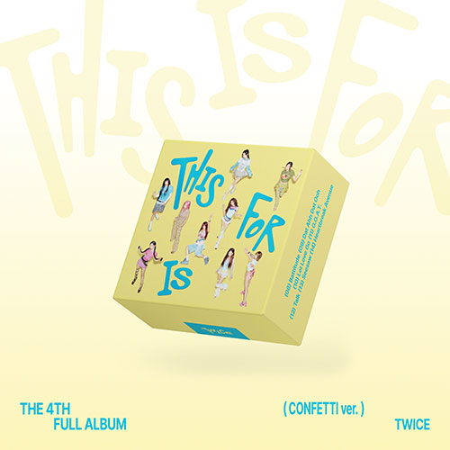 TWICE - THIS IS FOR [4th Album - CONFETTI Ver.] - K PLACE