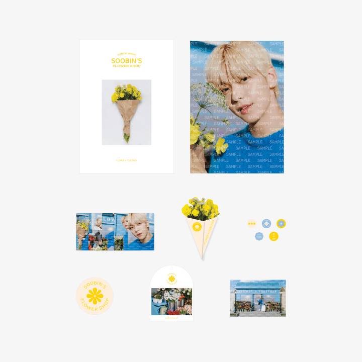 txt SOOBIN サイン入りフォトシート　SWEET 特典　新品 TXT SOOBIN - Photo Package [SOOBIN's Flower Shop Official MD] - K