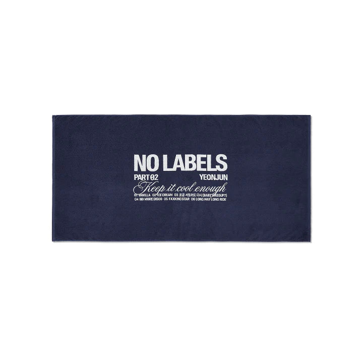 TXT 公式 NO LABELS POPUP ヨンジュン タオル TXT YEONJUN - Towel [NO LABELS: PART 02 Official MD] - K PLACE