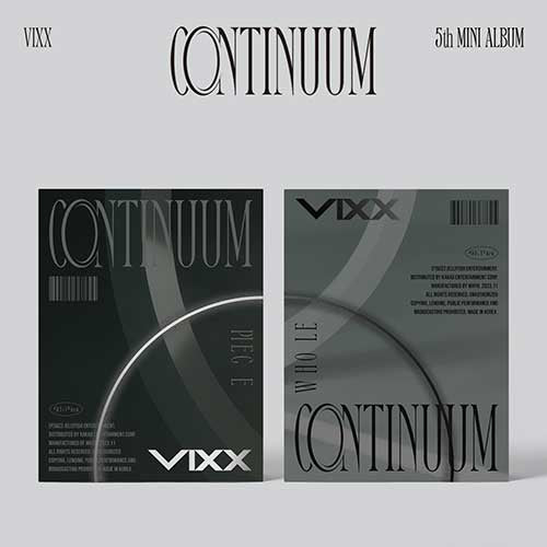 VIXX continuum一直娱 トレカ　コンプリート VIXX - CONTINUUM [5th Mini Album] - K PLACE