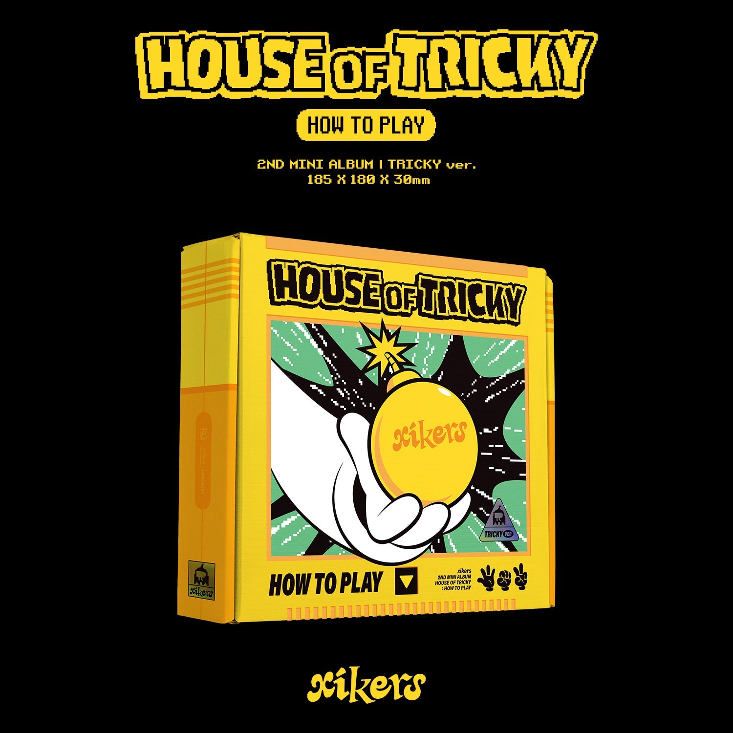 xikers - HOUSE OF TRICKY : HOW TO PLAY [2nd Mini Album - U.S.